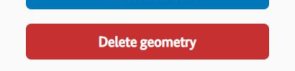 "Delete geometry" button in the "Geometry" menu "Delete geometry" button in the "Geometry" menu
