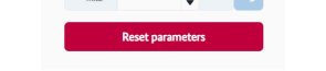 "Reset parameters" button in the "Parameters" menu "Reset parameters" button in the "Parameters" menu
